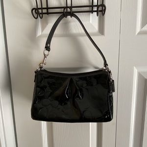 Coach small patent leather purse